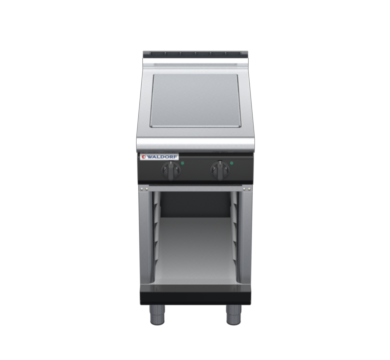 waldorf bold rn8102el-cb-b0 450mm electric solid top on cabinet base with low splashback