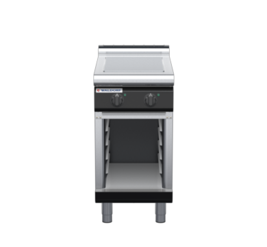 waldorf bold rn8102el-cb-b0 450mm electric solid top on cabinet base with low splashback