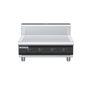 waldorf cue rn8104eh-b-c0 900mm electric solid top bench model with high splashback