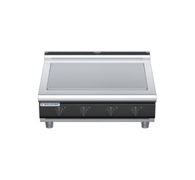 waldorf cue rn8104el-b-c0 900mm electric solid top bench model with low splashback