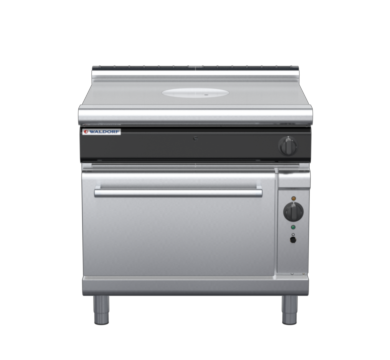waldorf cue rn8110gcl-c0 900mm gas target top oven range with low splashback