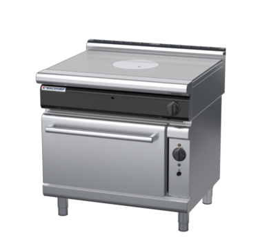 waldorf cue rn8110gcl-c0 900mm gas target top oven range with low splashback