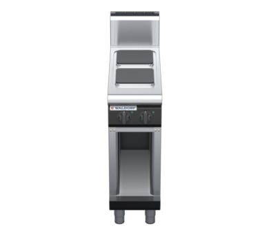 waldorf bold rn8200eh-cb-b0 300mm electric cooktop sealed hobs on cabinet base with high splashback