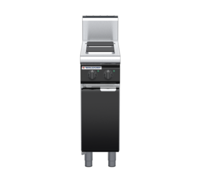waldorf bold rn8200eh-cd-b0 300mm electric cooktop sealed hobs on cabinet base with door and high splashback