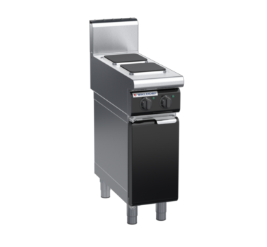 waldorf bold rn8200eh-cd-b0 300mm electric cooktop sealed hobs on cabinet base with door and high splashback