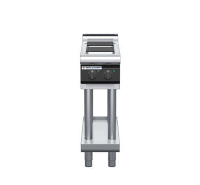 waldorf cue rn8200el-ls-c0 300mm electric cooktop sealed hobs on leg stand with low splashback