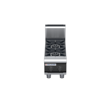 waldorf cue rn8200gh-b-c0 300mm gas cooktop bench model with high splashback
