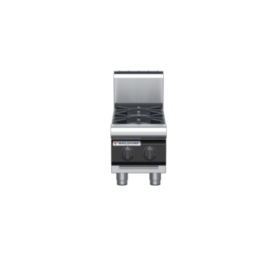 waldorf cue rn8200gh-b-c0 300mm gas cooktop bench model with high splashback
