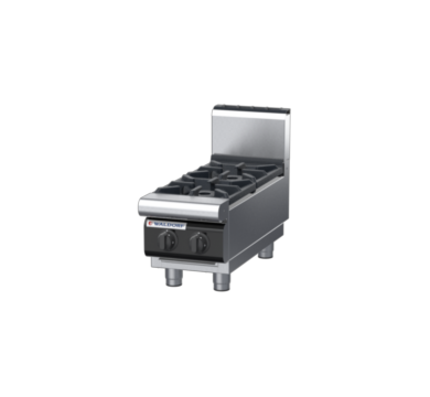 waldorf cue rn8200gh-b-c0 300mm gas cooktop bench model with high splashback