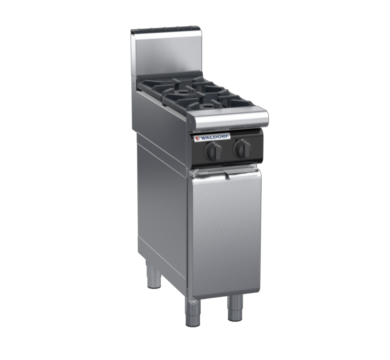 waldorf cue rn8200gh-cd-c0 300mm gas cooktop oncabinet base with door and high splashback