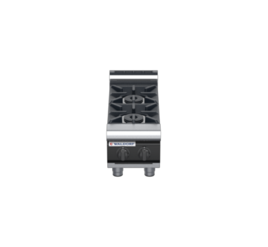 waldorf cue rn8200gl-b-c0 300mm gas cooktop bench model with low splashback