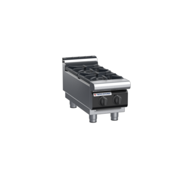 waldorf cue rn8200gl-b-c0 300mm gas cooktop bench model with low splashback
