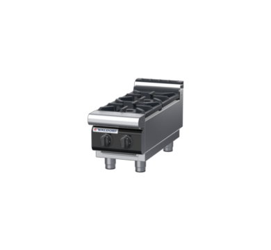 waldorf cue rn8200gl-b-c0 300mm gas cooktop bench model with low splashback