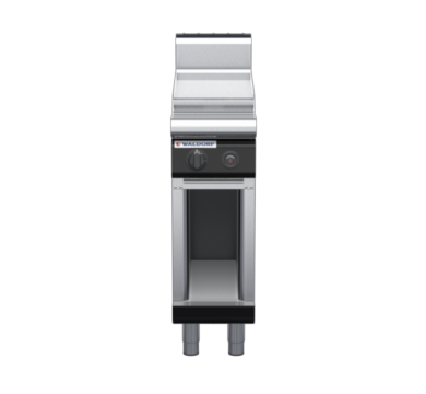waldorf bold rn8203gh-cb-b0 300mm gas cooktop on cabinet base with high splashback