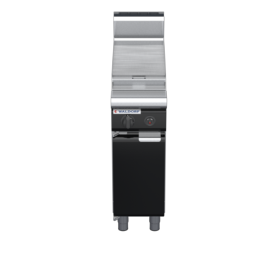 waldorf bold rn8203gh-cd-b0 300mm gas cooktop oncabinet base with door and high splashback
