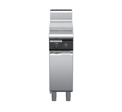 waldorf cue rn8203gh-cd-c0 300mm gas cooktop oncabinet base with door and high splashback