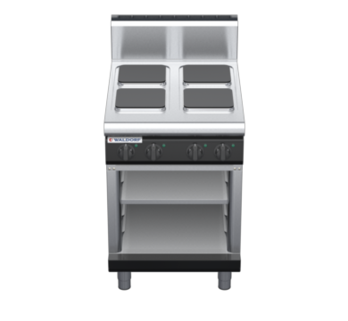 waldorf bold rn8400eh-cb-b0 600mm electric cooktop sealed hobs on cabinet base with high splashback