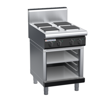 waldorf bold rn8400eh-cb-b0 600mm electric cooktop sealed hobs on cabinet base with high splashback
