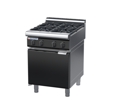 waldorf bold rn8400gl-cd-b0 600mm gas cooktop oncabinet base with door and low splashback