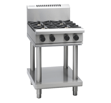 waldorf 800 series rnl8400g-ls - 600mm gas cooktop low back version  leg stand