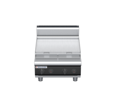 waldorf cue rn8406gh-b-c0 600mm gas cooktop bench model with high splashback