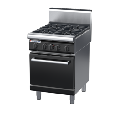 waldorf bold rn8410gh-b0 600mm gas oven range with high splashback