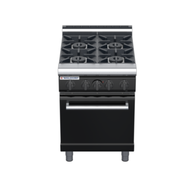 waldorf bold rn8410gl-b0 600mm gas oven range with low splashback