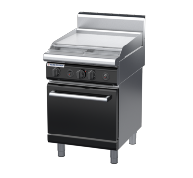 waldorf bold rn8416gh-b0 600mm gas oven range with high splashback