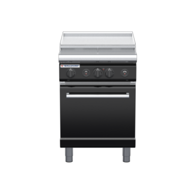 waldorf bold rn8416gl-b0 600mm gas oven range with low splashback