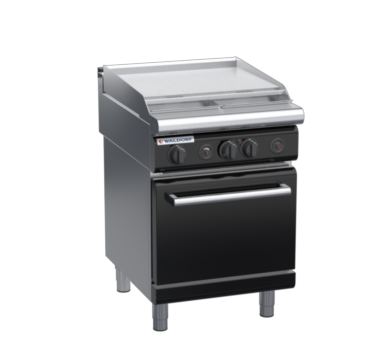 waldorf bold rn8416gl-b0 600mm gas oven range with low splashback