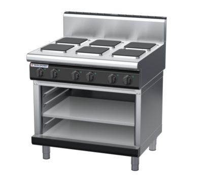 waldorf bold rn8600eh-ob-b0 900mm electric cooktop sealed hobs on open base with high splashback