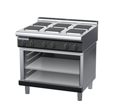 waldorf bold rn8600el-ob-b0 900mm electric cooktop sealed hobs on open base with low splashback