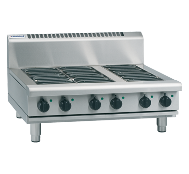 waldorf 800 series rn8600e-b - 900mm electric cooktop  bench model