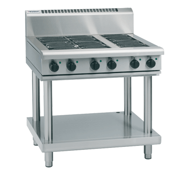 waldorf 800 series rnl8606e-ls - 900mm electric cooktop low back version  leg stand