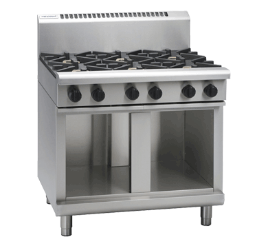 waldorf 800 series rnl8609g-cb - 900mm gas cooktop low back version  cabinet base