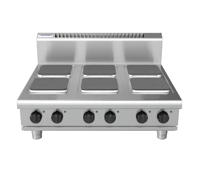 waldorf 800 series rn8600se-b - 900mm electric cooktop sealed hobs  - bench model