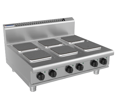 waldorf 800 series rn8600se-b - 900mm electric cooktop sealed hobs  - bench model