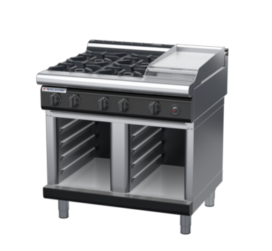 waldorf bold rn8603gl-cb-b0 900mm gas cooktop on cabinet base with low splashback