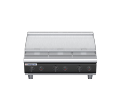 waldorf cue rn8609gl-b-c0 900mm gas cooktop bench model with low splashback