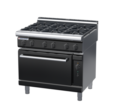 waldorf bold rn8610gcl-b0 900mm gas oven range with low splashback