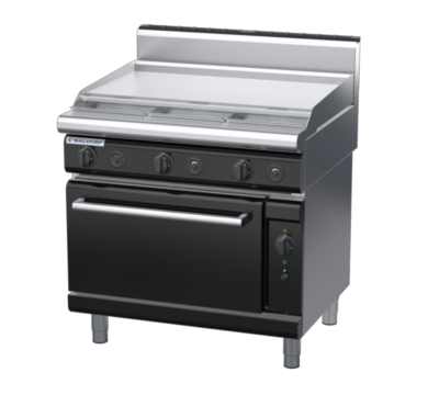 waldorf bold rn8619gch-b0 900mm gas oven range with high splashback
