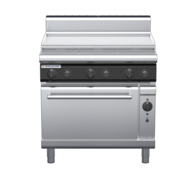 waldorf cue rn8619gch-c0 900mm gas oven range with high splashback