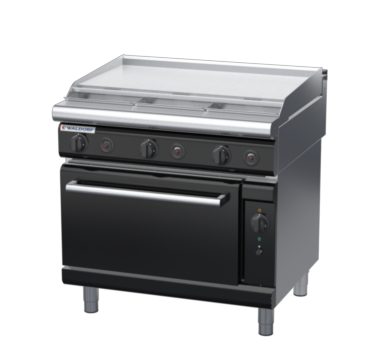 waldorf bold rn8619gcl-b0 900mm gas oven range with low splashback