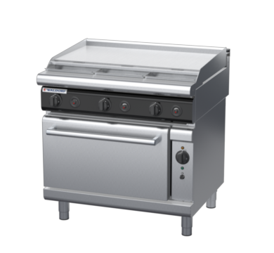 waldorf cue rn8619gcl-c0 900mm gas oven range with low splashback