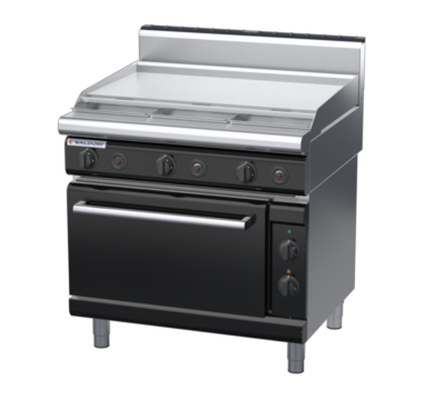 waldorf bold rn8619gech-b0 900mm gas oven range with high splashback