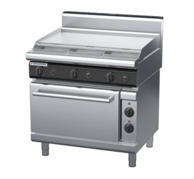 waldorf cue rn8619geh-c0 900mm gas oven range with high splashback