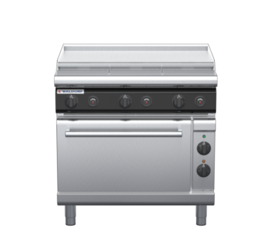 waldorf cue rn8619gecl-c0 900mm gas oven range with low splashback