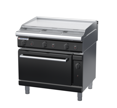waldorf bold rn8619gl-b0 900mm gas oven range with low splashback