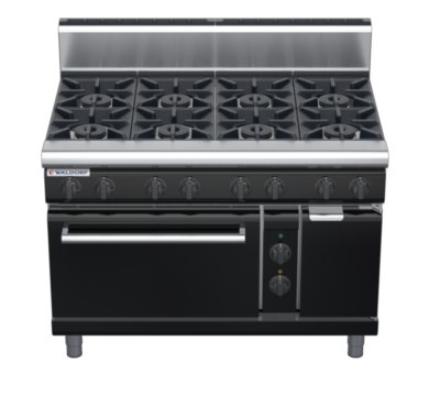 waldorf bold rn8810geh-b0 1200mm gas oven range with high splashback
