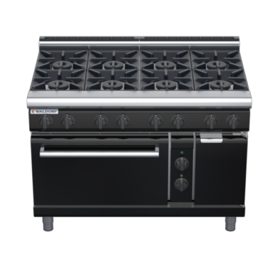 waldorf bold rn8810gecl-b0 1200mm gas oven range with low splashback